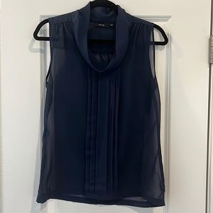 Apt. 9 Sheer Cowl Neck Blouse